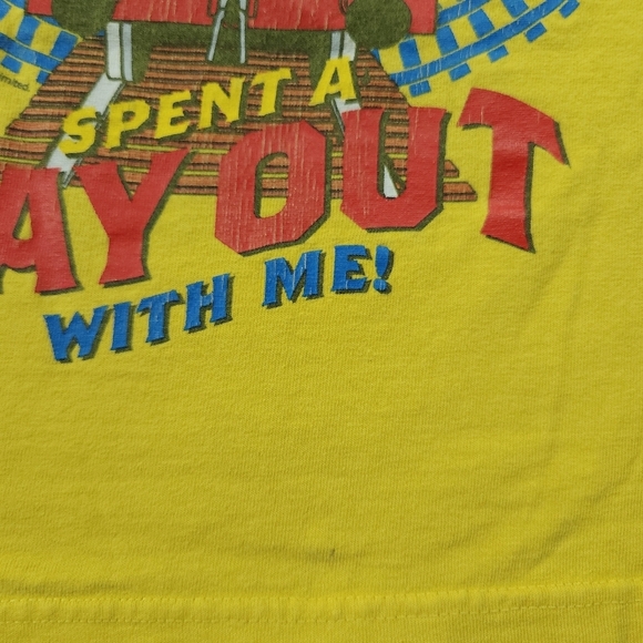 2010s Thomas The Train Graphic Tshirt Sz 4T - Picture 7 of 8